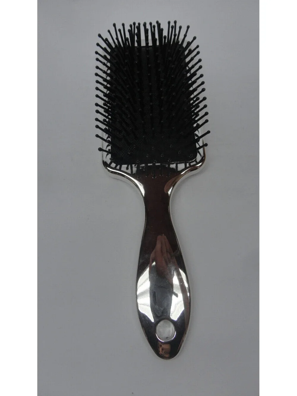 3 Pack Plastic Paddle Hair Brush Silver by Macy's Beauty Collection